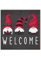 Georgia Bulldogs Welcome Gnomes Sign - Red