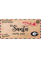 Georgia Bulldogs To Santa Decor