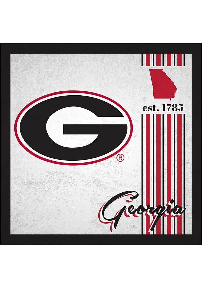 Georgia Bulldogs Album Sign - Red