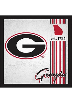 Georgia Bulldogs Album Sign - Red