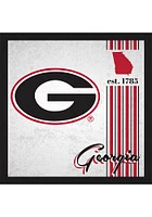 Georgia Bulldogs Album Sign - Red