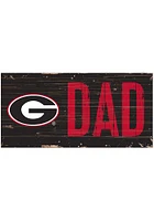Georgia Bulldogs DAD Sign - Red