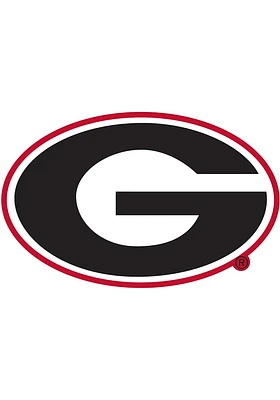 Georgia Bulldogs Team Logo 8 Inch Cutout Sign - Red