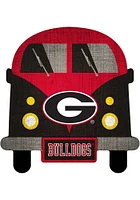 Georgia Bulldogs Team Bus Sign - Red