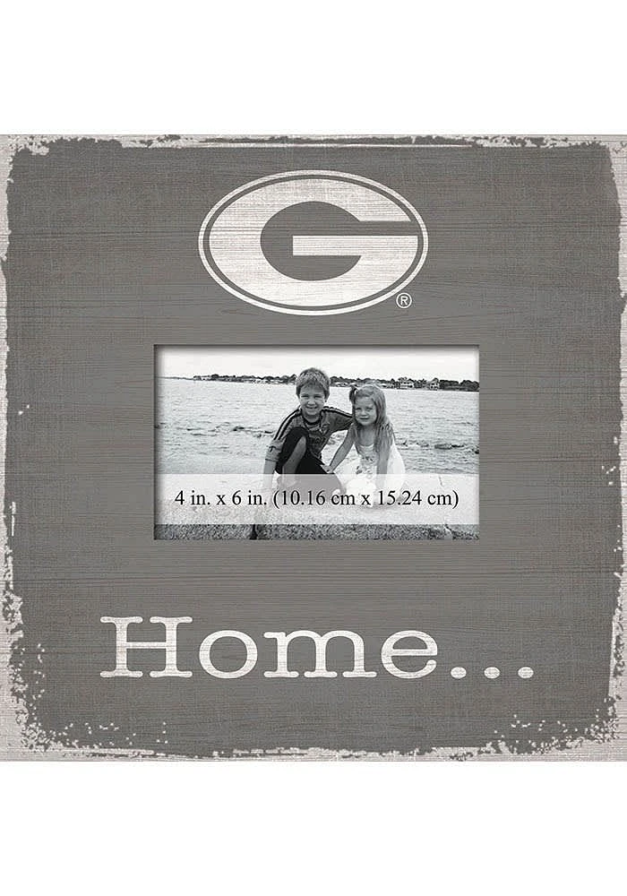 Georgia Bulldogs Home Picture Picture Frame - Red