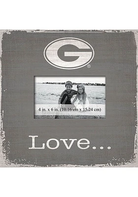 Georgia Bulldogs Love Picture Picture Frame - Red