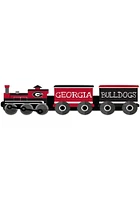 Georgia Bulldogs Train Cutout Sign - Red