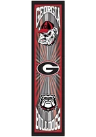 Georgia Bulldogs Throwback Sign - Red