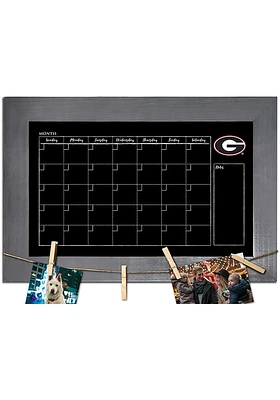 Georgia Bulldogs Monthly Chalkboard Picture Frame - Red