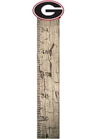 Georgia Bulldogs Growth Chart Sign - Red