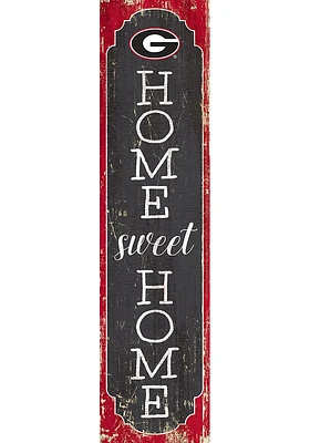 Georgia Bulldogs 48 Inch Home Sweet Home Leaner Sign - Red