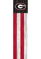 Georgia Bulldogs 48 Inch Flag Leaner Sign - Red
