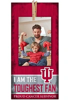 Indiana Hoosiers The Toughest Fan Sign - Red