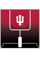 Indiana Hoosiers Goal Gradient Sign - Red