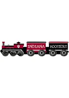 Indiana Hoosiers Train Cutout Sign - Red