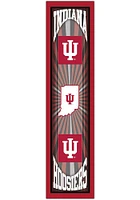 Indiana Hoosiers Throwback Sign - Red
