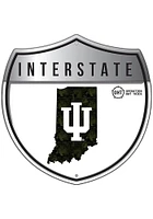 Indiana Hoosiers 24in OHT Camo Interstate Sign - Red