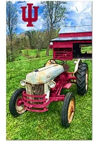 Indiana Hoosiers Farmscape Sign - Red