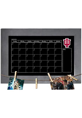 Indiana Hoosiers Monthly Chalkboard Picture Frame - Red