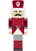 Indiana Hoosiers 31 Inch Nutcracker Leaner Sign - Red