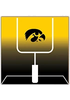 Iowa Hawkeyes Goal Gradient Sign - Black