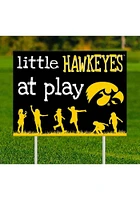 Iowa Hawkeyes Little Fans at Play Yard Sign - Black