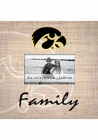 Iowa Hawkeyes Family Picture Picture Frame - Black