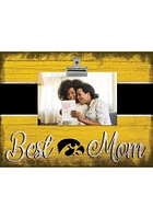 Iowa Hawkeyes Best Mom Clip Picture Frame - Black