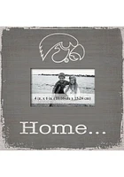 Iowa Hawkeyes Home Picture Picture Frame - Grey