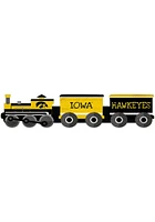 Iowa Hawkeyes Train Cutout Sign - Black