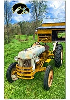 Iowa Hawkeyes Farmscape Sign - Black