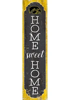 Iowa Hawkeyes 48 Inch Home Sweet Home Leaner Sign - Black