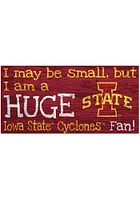 Iowa State Cyclones Huge Fan Sign - Red