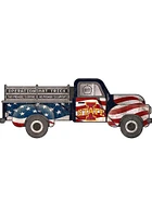 Iowa State Cyclones OHT Truck Flag Cutout Sign - Red