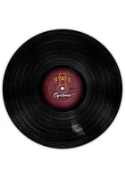 Iowa State Cyclones 12 Inch Vinyl Circle Sign - Red