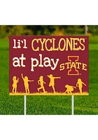 Iowa State Cyclones Little Fans at Play Yard Sign - Red