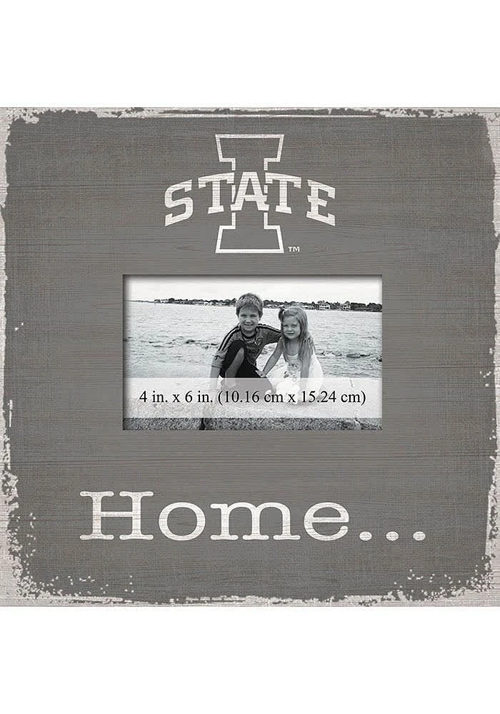 Iowa State Cyclones Home Picture Picture Frame - Red