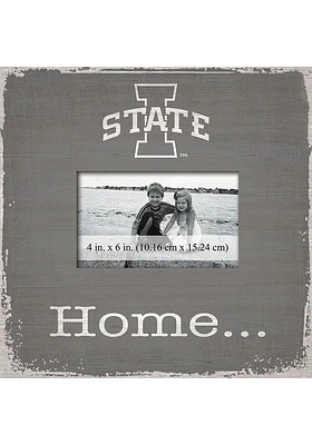 Iowa State Cyclones Home Picture Picture Frame - Red
