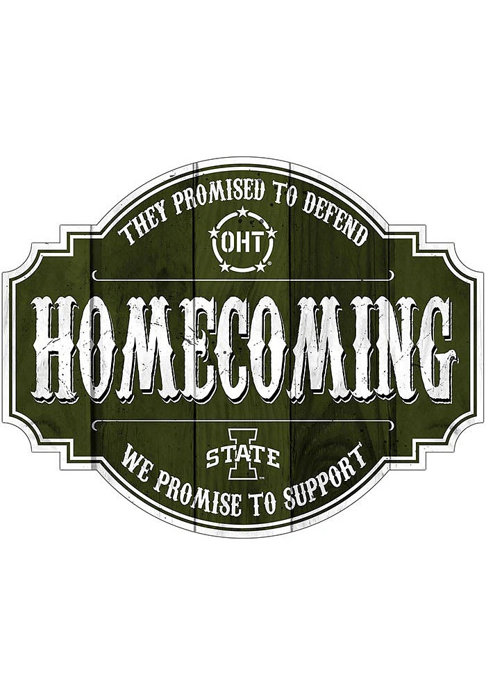 Iowa State Cyclones OHT 24in Homecoming Tavern Sign - Red