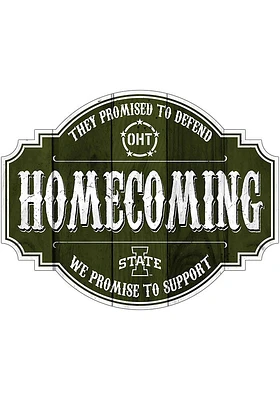 Iowa State Cyclones OHT 24in Homecoming Tavern Sign - Red
