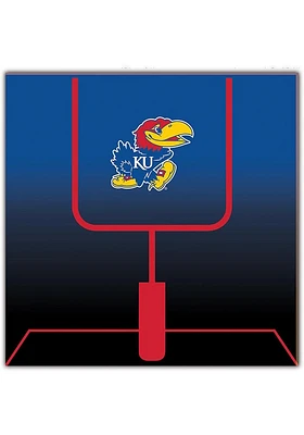 Kansas Jayhawks Goal Gradient Sign - Blue