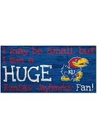 Kansas Jayhawks Huge Fan Sign - Blue
