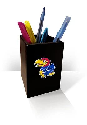 Kansas Jayhawks Pen Holder Pen Set - Blue