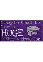 K-State Wildcats Huge Fan Sign - Purple