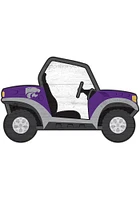 K-State Wildcats ATV Cutout Sign - Purple