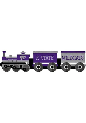 K-State Wildcats Train Cutout Sign - Purple