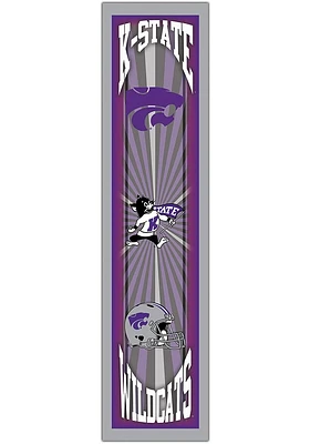 K-State Wildcats Throwback Sign - Purple