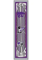 K-State Wildcats Throwback Sign - Purple