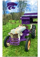 K-State Wildcats Farmscape Sign - Purple