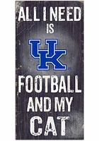 Kentucky Wildcats Football and My Cat Sign